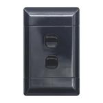 2 Lever Switch Blk Neu C902B