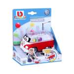 Bburago Junior Poppin' Bus - Vw Samba Bus Red
