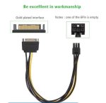 Sata M To Pci-e 6P M 0.2M
