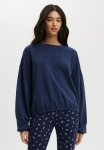 Cotton On Cozy Sleep Crew Neck Fleece - Voyage Blue