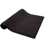 Doormat – Dirt Trapper Cotton Pile – 90 X 60 X 0.4 Cm – Black – DT010007