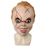 Latex Scary Doll Face Mask