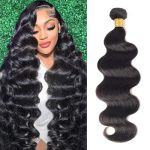Chikamlty 12A Brazilian Human Hair Bundles Body Wave 20 Inch Single Bundle Virgin Hair Bundle Body Wave Bundles Human Hair 100G