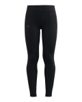 Girls' Ua Motion Leggings - Black Yxs