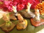 Medium Crackle Fairy On Stone