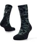 Ua Run Cushion Crew Socks - Lichen Blue LG