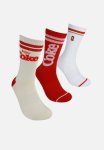 Coke Retro Sneaker Sock 3 Pack Gift Can - Multi