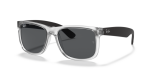 - Justin - Rubber Transparent dark Grey - Size 55