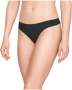 Women's Ua Pure Stretch Thong 3-PACK - BLACK-001 / Sm