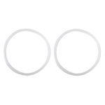 2 Pcs Rubber Gasket Seal Ring 20CM Inner Dia For 4L Pressure Cooker