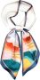 Head Scarf Hair Neck Fashion Silky Long Thin Satin Headscarf For Women