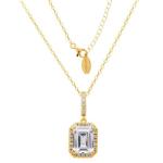 Georgini A Christmas Journey Violet Pendant - Gold