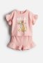 2-PIECE Printed Jersey Set - Pink The Lion King