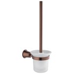Athena 1495 Bronze Toilet Brush & Holder
