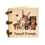Forest Friends Little Wooden Book
