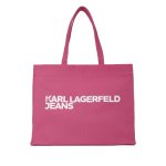 Logo Canvas Shopper -very Berry