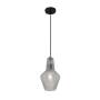 Milano P797CL Pendant Large 1 Light Clear Glass