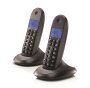 Motorola C1002 Duo Cordless Dect Phones - Black