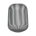 Lantern - Powder Coated Steel In Steel Grey: Large 45X33CM Lito