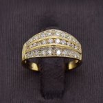 18CT Yellow Golddress Ring