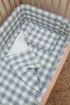Big Blue Washed Cot Duvet Cover - Incl Pillow Inner