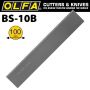 Scraper Blades X10 For Xsr Series 100MMX0.5MM