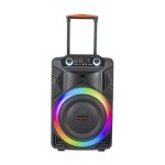 Omega Kolav J1531 Karaoke Speaker 12V Battery 80W Bluetooth Rgb Dual Mics