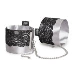 Fifty Shades Of Grey - Play Nice Satin & Lace Wrist Cuffs