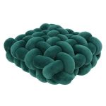 Spandex Outer Square Velvet Knot Pillow