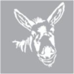 Stencil Donkey Smile MINI
