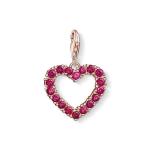 Charm Pendant Red Heart