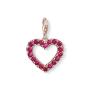 Charm Pendant Red Heart