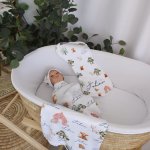 Wrap Set Swaddle Set Little Farmer Set Tractor