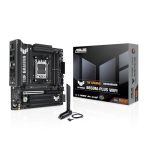 Asus Tuf Gaming B850M-PLUS Wifi Amd AM5 B850 Matx Motherboard 14+2+1 80A Drmos Stages DDR5 Pcie 5.0 3X M.2 Wi-fi 6E 2.5GB Lan Dp
