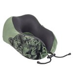 Cellini Safari Roll-up Memory Foam Travel Pillow - Rhino Grey