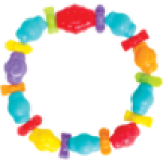 Jungle Friends Teething Ring 3 Months +