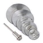 7PCS High-speed Steel Cutting Blades: Small Saw Blades For Woodworking Drilling & Rotary Electric Disc Tools