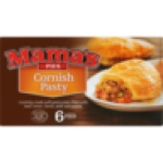 Frozen Cornish Pasty Pies 6 Pack