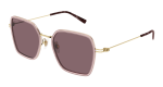 Gucci Sunglasses Womens In Pink Gold Red GG1850SA-004 - Pink Onesize