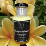 Boujee Bubbles 2-TONE Foaming Bath Oil - Frangipani