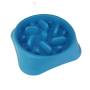 Pet Slow Feeder Bowl - Assorted Bright Colours - Sky Blue