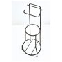 Toilet Roll Holder Stand Steelcraft Black W15.8CMXD60.3XH60.3CM