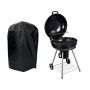 Premium Charcoal Kettle Braai 57CM - With Hinged Lid And Protective Cover