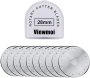 Viewmoi Rotary Cutter Blades 28MM 10 Pack Fits Fits For Dafa Rotary Cutter Replacement For Quilting Scrapbooking Sewing Arts&crafts Sharp And Durable