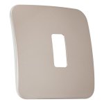 One Single Module Vertical Cover Plate - Champagne - Buy Online At 7 Triple 7