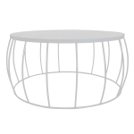 Eclipse Coffee Table - Light Grey Ferrograin
