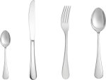 Renaissance AD08432-24 Stainless Steel Cutlery Set