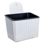 White Wall Mounted Hydroponic Planter Compatible With Indoor