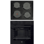 Defy DCB822E Bundle DBO482E Undercounter Oven And DHD332 Solid Hob