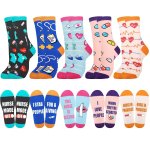 5 Pairs Of Nurse Socks Nurse Gifts For Women Funny Nurse Socks Fun Novelty Socks